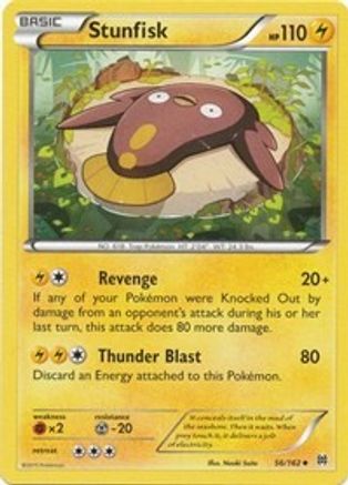 Stunfisk 56/162 - XY  BREAKthrough Reverse Holofoil