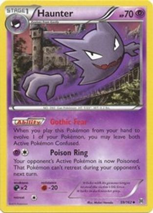Haunter 59/162 - XY  BREAKthrough