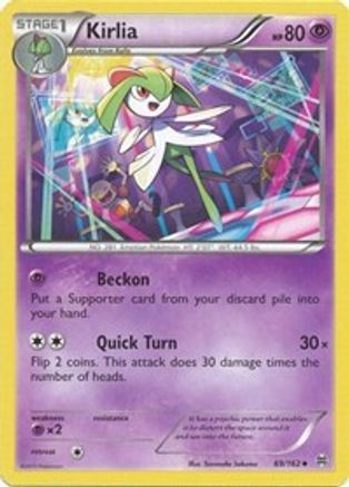 Kirlia 69/162 - XY  BREAKthrough Reverse Holofoil