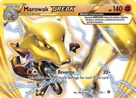 Marowak BREAK 79/162 - XY  BREAKthrough Holofoil