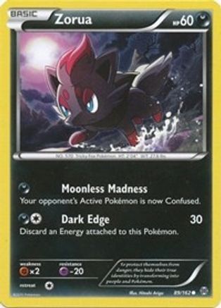Zorua (89) 89/162 - XY  BREAKthrough