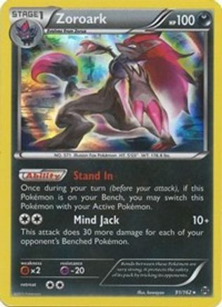Zoroark 91/162 - XY  BREAKthrough