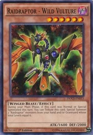 Raidraptor - Wild Vulture (DOCS-EN013) - Dimension of Chaos 1st Edition
