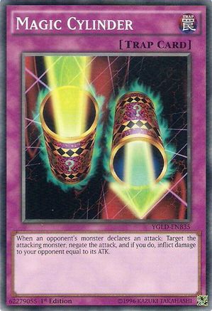Magic Cylinder (YGLD-ENB35) - King of Games: Yugi's Legendary Decks 1st Edition