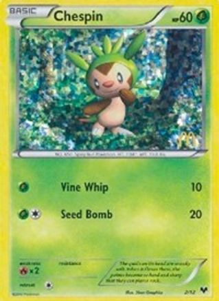 Chespin - 2/12/12 - McDonalds Promos 2014 Holofoil