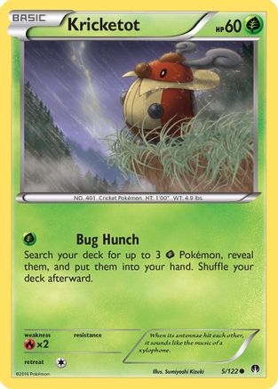 Kricketot 5/122 - XY  BREAKpoint