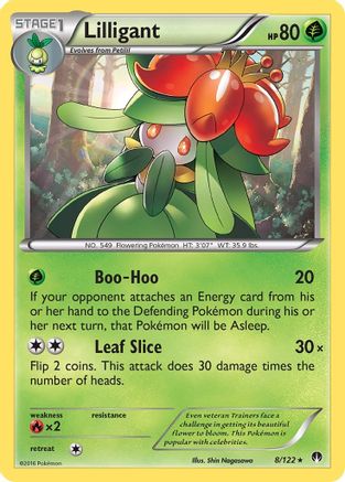 Lilligant 8/122 - XY  BREAKpoint Reverse Holofoil