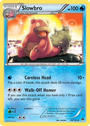 Slowbro 20/122 - XY  BREAKpoint