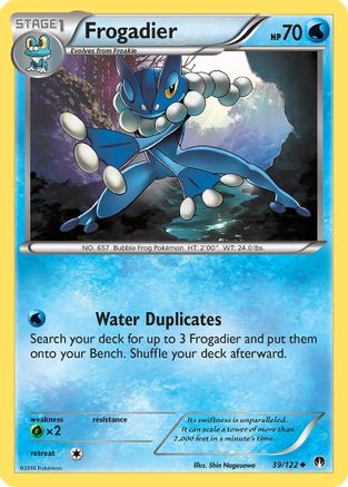 Frogadier 39/122 - XY  BREAKpoint