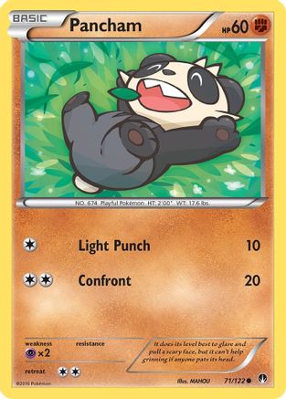 Pancham 71/122 - XY  BREAKpoint
