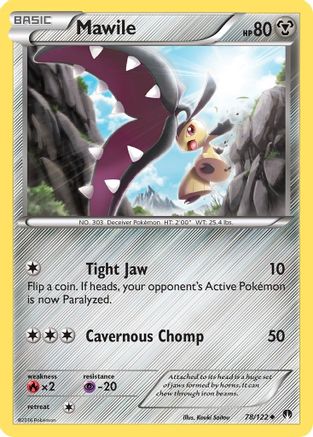 Mawile 78/122 - XY  BREAKpoint