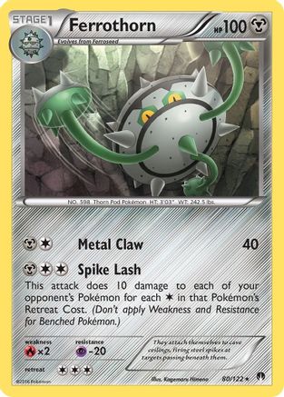 Ferrothorn/122 - XY  BREAKpoint