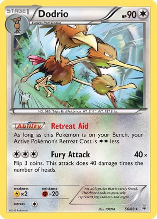 Dodrio/83 - Generations Reverse Holofoil