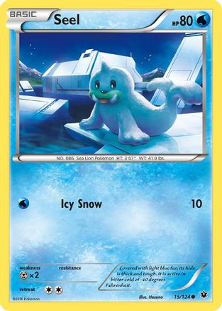 Seel 15/124 - XY  Fates Collide