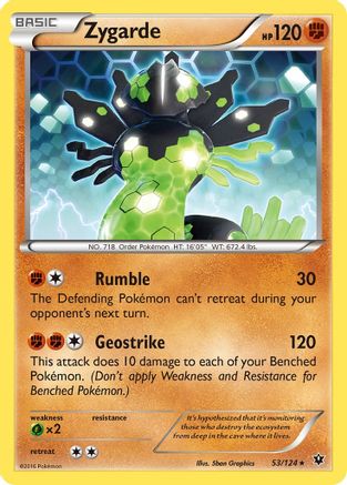 Zygarde (53)/124 - XY  Fates Collide