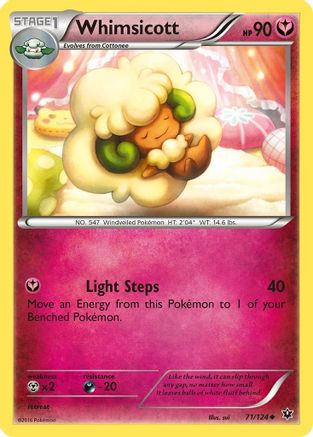 Whimsicott 71/124 - XY  Fates Collide