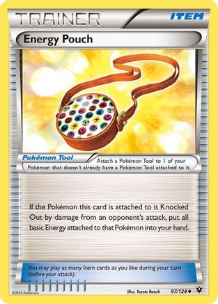 Energy Pouch 97/124 - XY  Fates Collide