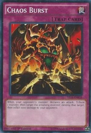 Chaos Burst (YS16-EN039) - Starter Deck: Yuya 1st Edition