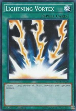 Lightning Vortex (YS16-EN026) - Starter Deck: Yuya 1st Edition