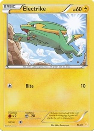 Electrike (11) - XY Trainer Kit Pikachu Libre & Suicune