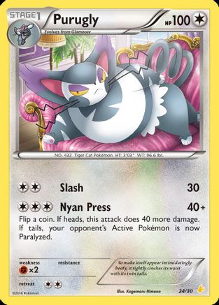 Purugly (24) - XY Trainer Kit Pikachu Libre & Suicune
