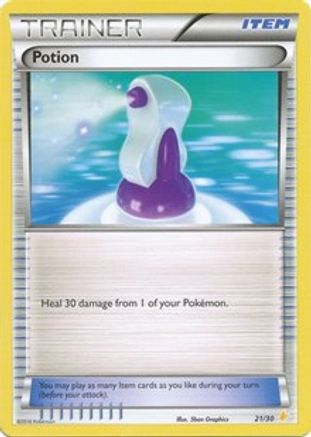 Potion (21 - Pikachu Libre Deck) - XY Trainer Kit Pikachu Libre & Suicune