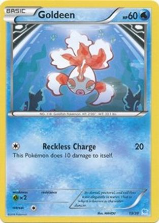 Goldeen (13) - XY Trainer Kit Pikachu Libre & Suicune