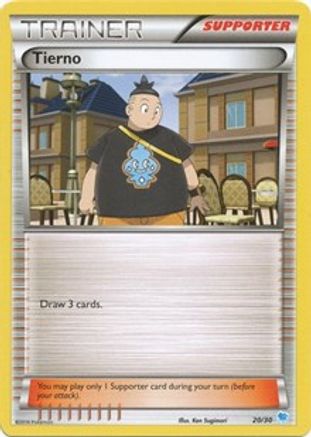 Tierno (20 - Suicune Deck) - XY Trainer Kit Pikachu Libre & Suicune