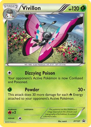 Vivillon/211 - XY Promos Holofoil