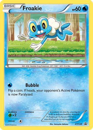 Froakie - XY138/211 - XY Promos Holofoil