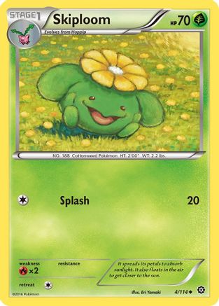 Skiploom 4/114 - XY  Steam Siege