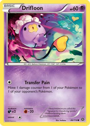 Drifloon 46/114 - XY  Steam Siege