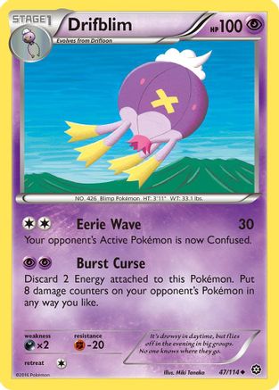 Drifblim 47/114 - XY  Steam Siege