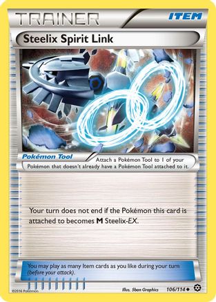 Steelix Spirit Link 106/114 - XY  Steam Siege
