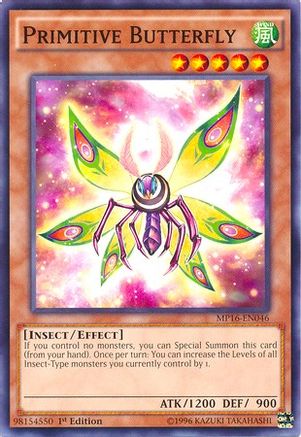 Primitive Butterfly (MP16-EN046) - 2016 Mega-Tins Mega Pack Unlimited