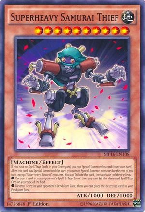 Superheavy Samurai Thief (MP16-EN108) - 2016 Mega-Tins Mega Pack 1st Edition