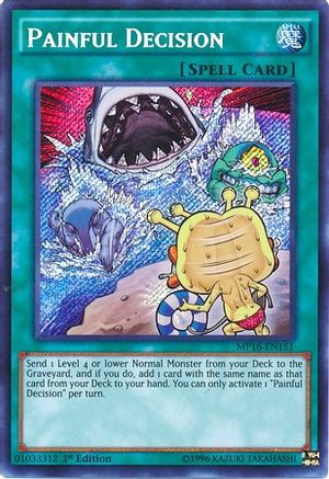 Painful Decision (MP16-EN151) - 2016 Mega-Tins Mega Pack 1st Edition
