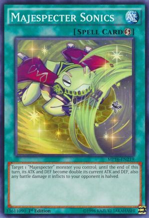 Majespecter Sonics (MP16-EN219) - 2016 Mega-Tins Mega Pack 1st Edition