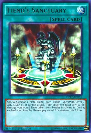 Fiend's Sanctuary (DPRP-EN015) - Duelist Pack: Rivals of the Pharaoh 1st Edition