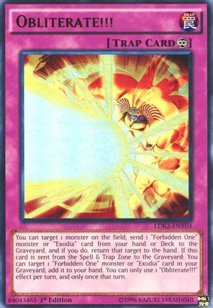 Obliterate!!! (LDK2-ENY03) - Legendary Decks II Unlimited