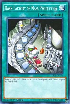Dark Factory of Mass Production (LDK2-ENY31) - Legendary Decks II Unlimited