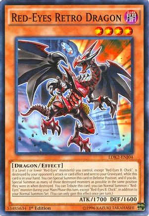 Red-Eyes Retro Dragon (LDK2-ENJ04) - Legendary Decks II Unlimited