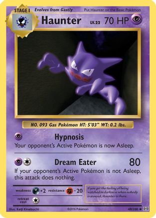 Haunter 48/108 - XY  Evolutions
