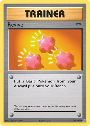 Revive 85/108 - XY  Evolutions Reverse Holofoil