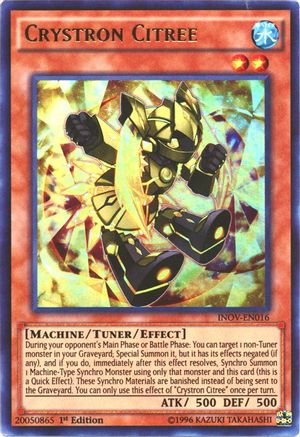 Crystron Citree (INOV-EN016) - Invasion: Vengeance Unlimited