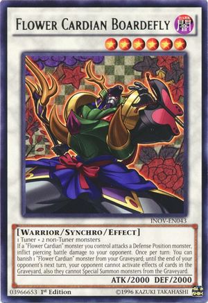 Flower Cardian Boardefly (INOV-EN043) - Invasion: Vengeance Unlimited