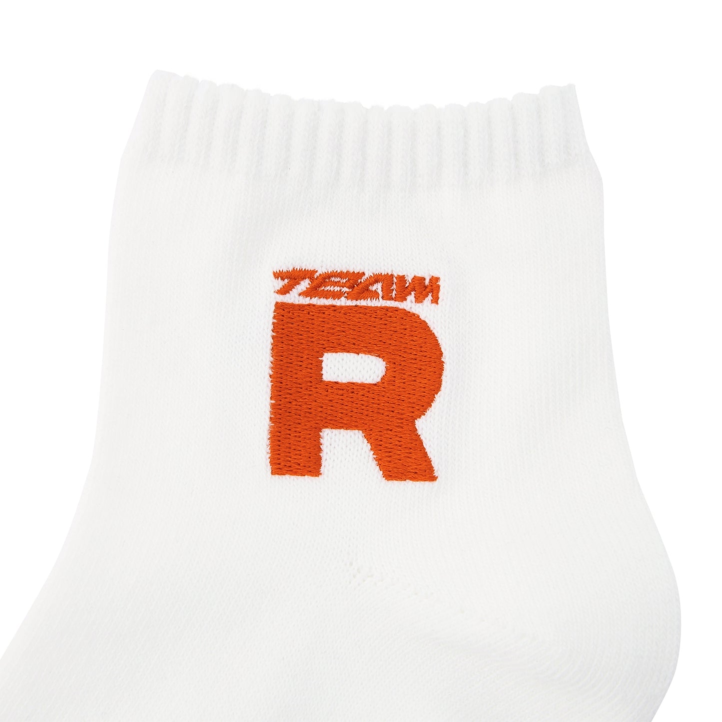 Team Rocket (Japanese) Mid-Length Socks White