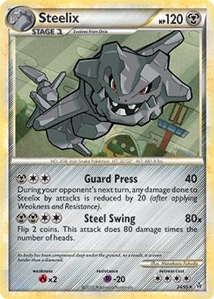 Steelix - 24/95 (HGSS Unleashed) - Deck Exclusives Holofoil
