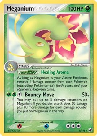 Meganium - 9/115 (EX Unseen Forces) - Deck Exclusives