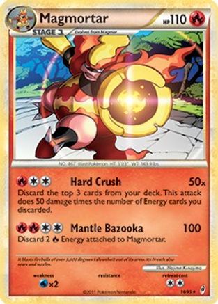 Magmortar - 16/95 (Call of Legends) - Deck Exclusives